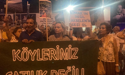 İkizköylüler Limak'ı protesto etti