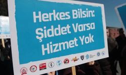 Sağlıkta şiddeti protesto ettiler: Ceza aldılar