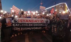 Bursa'da kadınlar Narin Güran için yürüdü