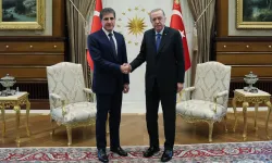 Erdoğan, Neçirvan Barzani ile görüştü