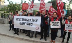 İzmir'de TİP'ten okullara din görevlisi atanmasına protesto