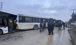 Ankara'da zincirleme trafik kazasında 26 kişi yaralandı