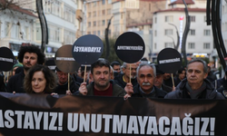 Bolu’da yangın sorumluları yürüyüşle protesto edildi