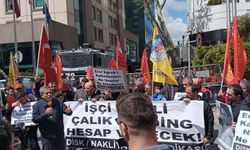 Nakliyat-İş'ten Çalık Holding önünde protesto: Erol Eğrek'in hesabını soracağız!