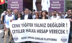 KESK'ten Cenk Yiğiter’e destek açıklaması: Cezasızlıkla ödüllendirilen mafya düzenine asla teslim olmayacağız
