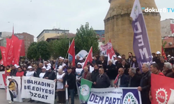 Çorum'da emekçiler 1 Mayıs için sokağa çıktı