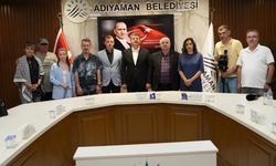 Romanya’dan Gazeteci Heyeti Başkan Tutdere’yi Ziyaret Etti