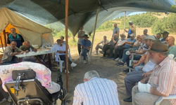 Tunceli'de maden ocağına karşı nöbet 2’nci gününde