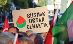 Elazığ'da "İsrail zulmüne hayır" yürüyüşü