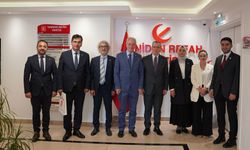 Saadet Partisi ve HÜDA-PAR heyetleri, Yeniden Refah Partisi'ni ziyaret etti