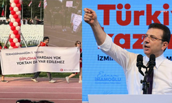 İmamoğlu'ndan ODTÜ mezuniyet töreninde açılan pankarta yorum geldi: Favorim bu: Diploma vardan yok, yoktan var edilemez