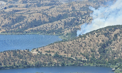 Ankara, Eymir Gölü yakınlarında yangın çıktı