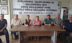 KESK: Sefalet sözleşmesine karşı birleşelim, gerçek toplu sözleşme hakkımızı alalım!