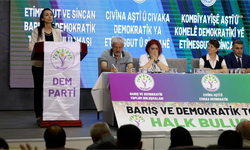 DEM Parti Eş Genel Başkanı Tülay Hatimoğulları, Ankara'da yöre dernekleri ile bir araya geldi.