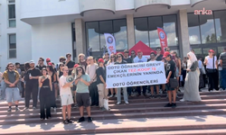 ODTÜ işçilerinin başlattığı greve ODTÜ'lülerden destek