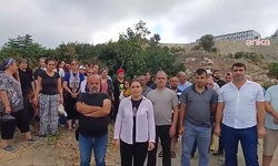 Samandağ'ın Kurtderesi Mahallesi’nde vatandaşlar nöbette