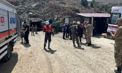 Elazığ'da maden ocağında göçük meydana geldi