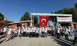 Kütahya Şeker'de grev başladı