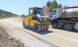 Dağ ilçelerinin yollarına Büyükşehir imzası