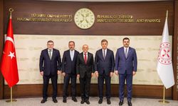 Cemil Tugay'dan Mehmet Şimşek'e ziyaret