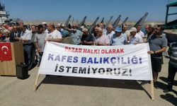 Rize'de halk kafes tipi çiftlikleri projesine karşı eylem