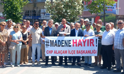 Samsun'da Alaçam halkı siyanürlü altın madenine karşı ayakta