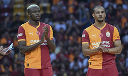 Galatasaray'dan Osimhen ve Sane için imza töreni