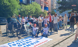 Şavşat'ta belediye işçilerinin çadırına polis müdahalesi