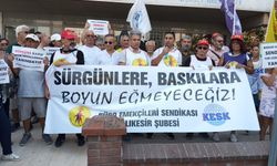 İŞKUR Edremit'te 3 sendikacı 'sürgün' edildi: KESK ve BES'ten protesto