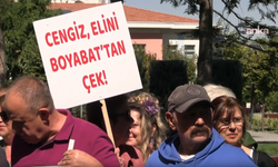 Maden projesine karşı protesto: Cengiz elini Boyabat'tan çek