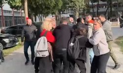 Ege Üniversitesi'nde Adalet Bakanı Tunç'un katıldığı tören öncesi öğrencilerden Hacettepe protestosu: 5 gözaltı