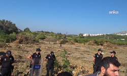 Hatay'da TOKİ için kamulaştırılan Kurtderesi’nde kalan ağaçlar da kesildi, mahalle sakinleri tepkili