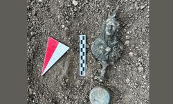 Satala Antik Kenti’nde Mısır Tanrıçası İsis’in bronz büstü keşfedildi