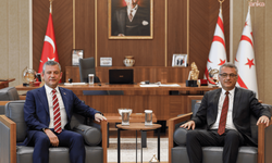 Özgür Özel, KKTC Cumhurbaşkanı Tufan Erhürman’ı ziyaret etti