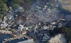 Japonya'da liman yakınında çıkan yangında 170’ten fazla bina hasar gördü