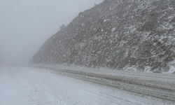 Sivas'ta kar yağışı nedeniyle bazı yollar ulaşıma kapatıldı