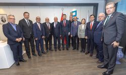 Türkiye Gazeteciler Konfederasyonu yönetiminden ilk ziyaret BİK Genel Müdürü Çay'a