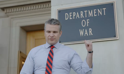 ABD Savunma Bakanlığı'nın tabelaları 'Savaş Bakanlığı' ile değiştirildi
