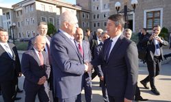 TBMM Başkanı Numan Kurtulmuş Başkan Tutdere’yi makamında ziyaret etti