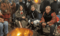 Sevda Karaca'dan Adalet Nöbeti'ne ziyaret: Bu suçları torbayla affedemezsiniz