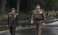 Ankara'dan Libya'ya havalanan Libya Genelkurmay Başkanı'nda bulunduğu uçağın düşme anı kameralarda