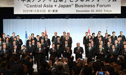 Orta Asya liderleri "Orta Asya-Japonya Diyaloğu İş Forumu"na katıldı