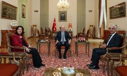 DEM parti İmralı heyeti TBMM Başkanı Kurtulmuş ile görüştü