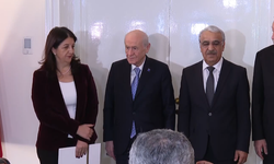 DEM Parti heyeti, Devlet Bahçeli’yi ziyaret etti