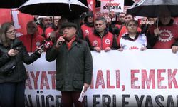 DİSK'ten asgari ücret protestosu: Dilim dilim soygun devam ediyor