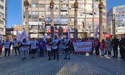 Kamu emekçileri Edremit’te bütçe ve ekonomik koşullara karşı iş bıraktı