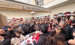 Eski İHD İzmir Şubesi Eş Başkanı avukat Ali Aydın son yolculuğuna uğurlandı