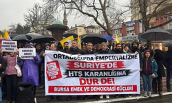 Bursa'da Kobani ile dayanışma eylemine saldırı girişimi