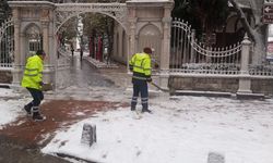 Bursa Büyükşehir kar ve lodosa geçit vermedi
