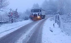 Bursa Büyükşehir’den kar mesaisi
